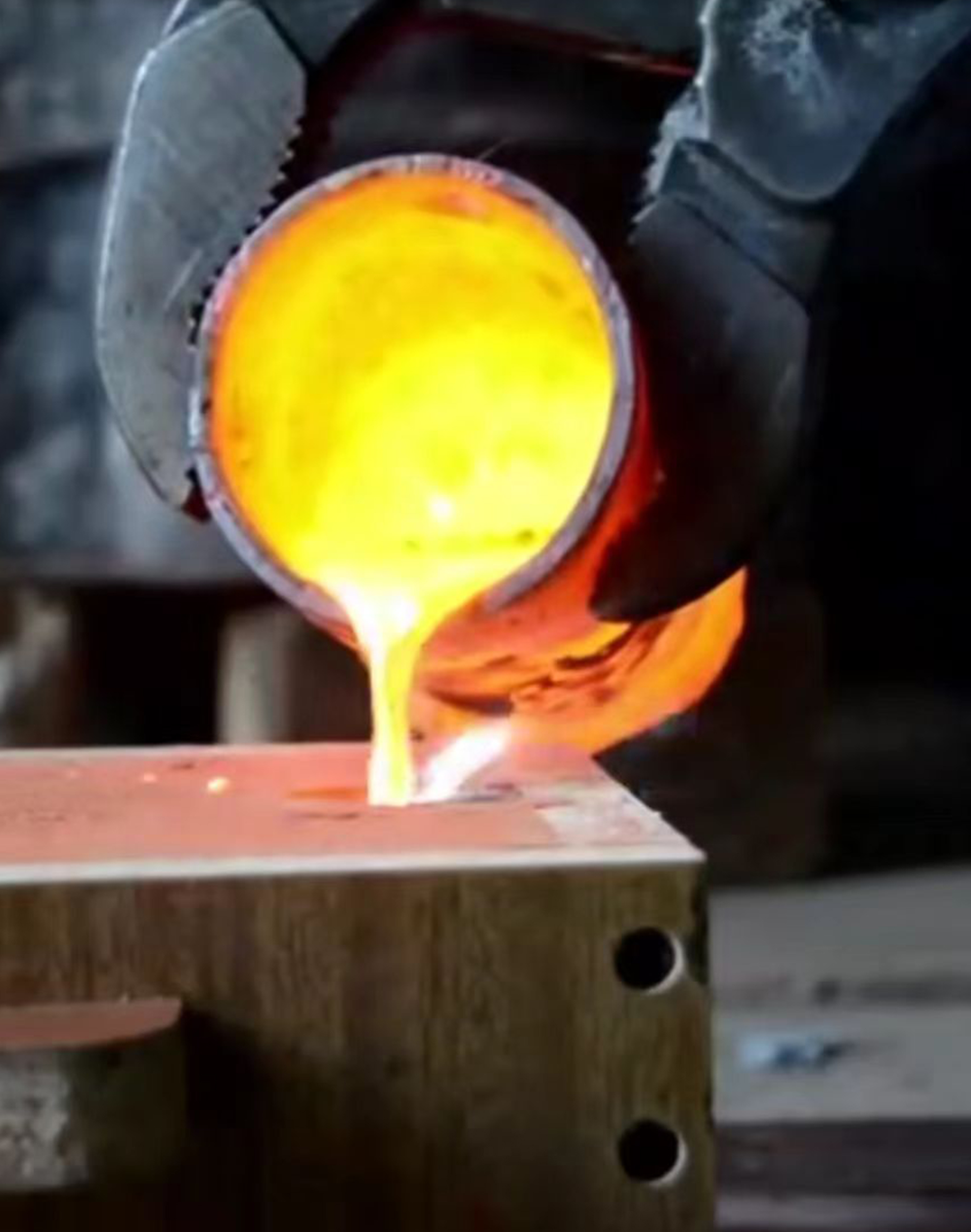 Piezas de fundición de cobre